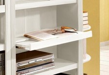 Home affaire Wand Auszieh Ablageboden SOEREN Massivholz Kiefer weiß 36 cm