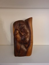 Skulptur "Confidentia" - Werkverzeichnis 158  Holzfigur Deko Design Künstler 