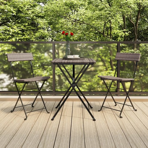 Bistroset tlg klappbar poly - 3-tlg.,