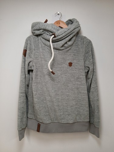 Naketano grau meliert hoodie - grau,