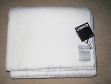 Zoeppritz Fleece Decke Smoothy offwhite 140 x 190 cm neu