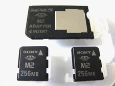 2 X 256MB Memory Stick Micro