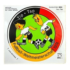 Werbe-Aufkleber Tip + Tap