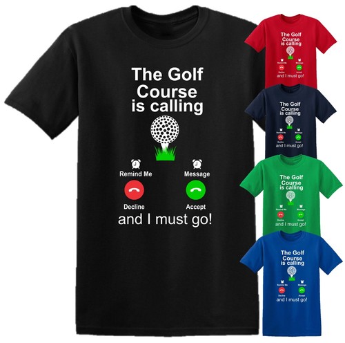 Shirt the golf course - t-shirt,