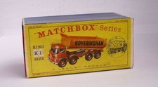 Repro Box Matchbox King Size K- 1 Hoveringham Tipper