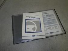 Bedienungsanleitung Bordmappe deutsch, 11/1998 CG3325 FORD COUGAR (EC_) 2.0 16V