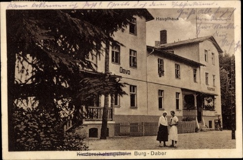 Burg daber wittstock dosse - ak,