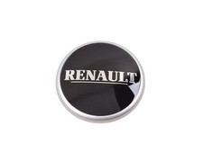 RENAULT - Radkappe Nabendeckel Abdeckung Aufkleber schwarz 64mm - INTRA 061