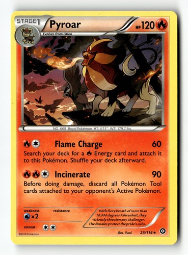 Pokemon karte pyroar - pyroar, lp