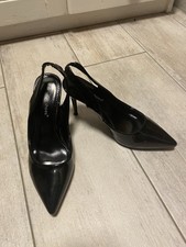 Schwarze Lack High Heels Pumps