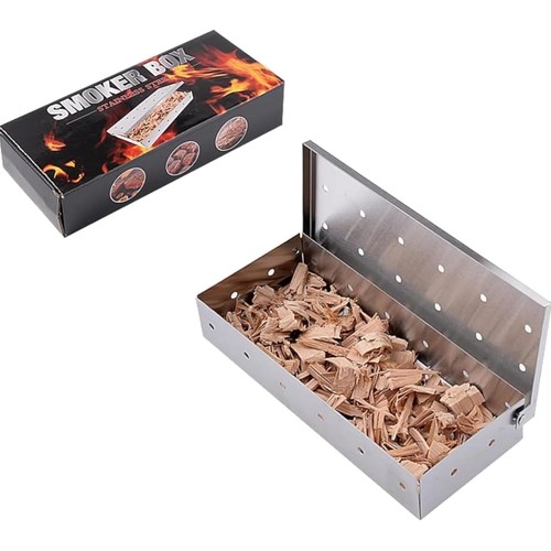 Räucherbox edelstahl für - edelstahl,