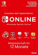 Nintendo Switch Online Mitgliedschaft - 12 Monate Nintendo Switch Download Code