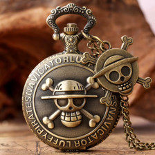 Taschenuhr pirat totenkopf - pirat,
