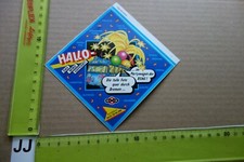 Alter Aufkleber Bühne Musik Gruppe Diskothek Partybus BSAG Bremen