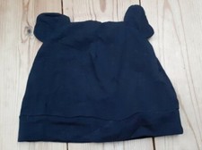 Mädchen Jungen Stoff Mütze Gr. 80 Disney Baumwolle Micky Mo Ohren schwarz Kostüm