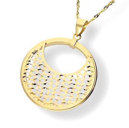 Edler 585 gold anhänger - gold,