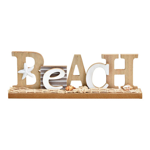 Aufsteller schriftzug beach - aufsteller, "beach"