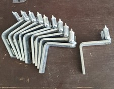 10 Stück Rolladen Wandlager, Lagerhalter für Kugellager, 80 mm Ausladung 