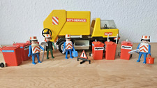 Playmobil – Set 3470 – Müllwagen City Service – Vintage 1980er – mit Zubehör