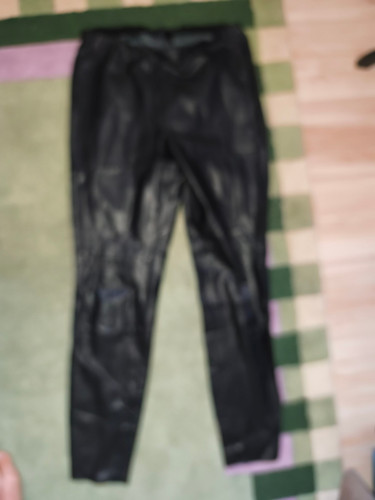 Damen kunstleder hose - kunstleder,