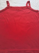 Täger-Top-Rot-Spitze- Größe