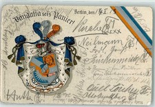 13284743 - 1000 Berlin Vandalia seis Panier Studentenwappen 1913