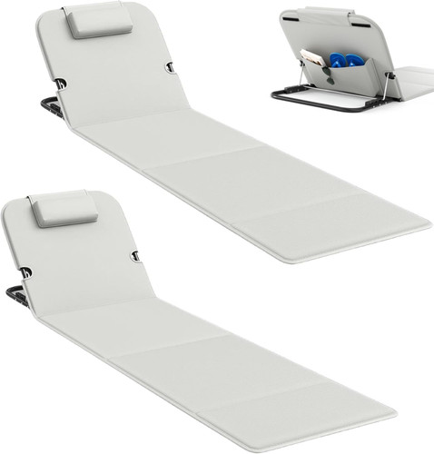 2er set strandmatte klappbar - set,