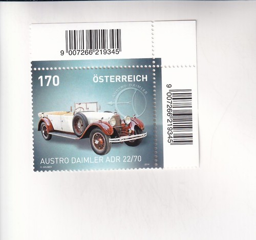 Briefmarke österreich auto - briefmarke,