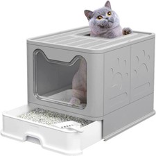 Groß Katzentoilette Katzenklo