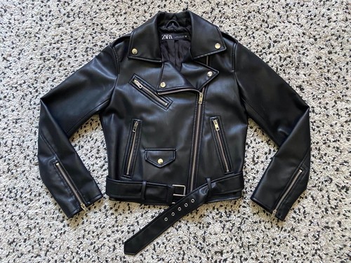 Zara kunstlederjacke - zara,