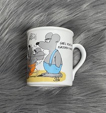 Uli Stein + Dimo Maus Tasse Becher Keramik 1995 Kaffeetasse