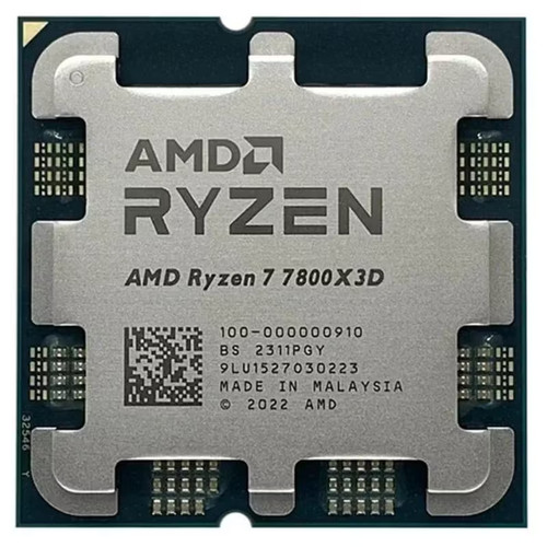Amd ryzen 7800x3d cpu 2ghz - amd,