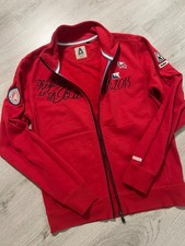 GAASTRA Jacke Sweatjacke zu Shirt Jeans Hose Herren Rot Gr. L