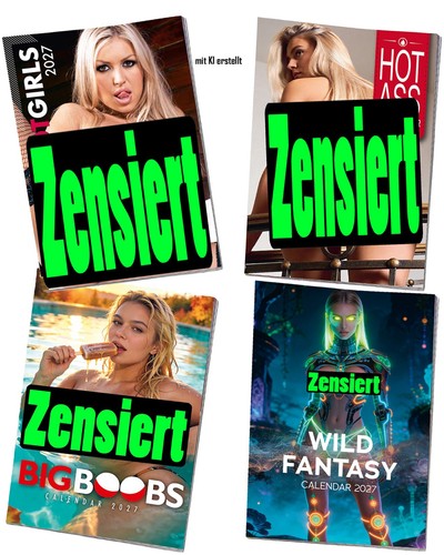 Erotik kalender set pin - erotik, 4-er