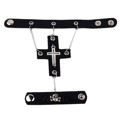 Crosses hand chain bracelet - chain,