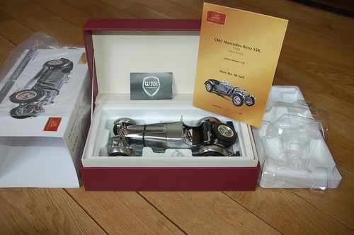 Mercedes ssk 1930 unpainted - mercedes,
