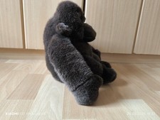 Stofftier / Plüschtier Gorilla Schwarz 