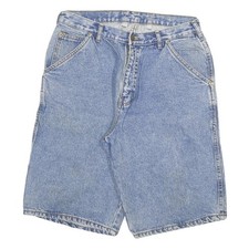 JEPS Herren Jeans-Shorts Blau