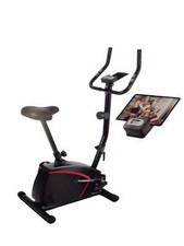 HIROLLOP Fahrrad Heimtrainer für Heimtraining mit superleisem Riemenantrieb