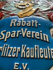 altes Blechschild Rabatt