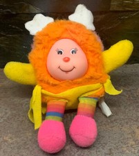 Regina Regenbogen Sternwicht Orange Rainbow Brite Baby Sprite Plüsch 80er selten