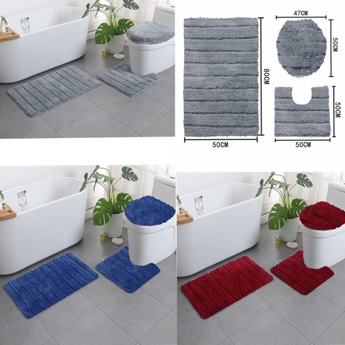 Badematten set teilig - badematten, 3-teilig