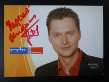  Autogrammkarte: "Andreas