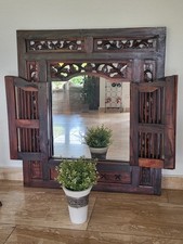 Wandspiegel Akazie in AntikLookMaße 80 x 90 cm