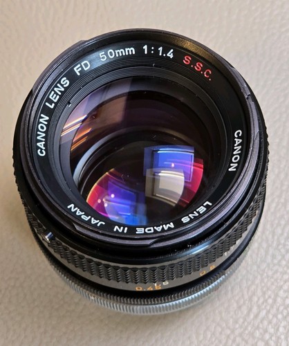 Canon lens 50mm 1 4 - lens, f/1.4