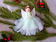 1 Stück Engel mit Tüllkleid