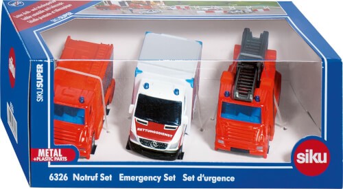 Siku rettungsfahrzeuge - rettungsfahrzeuge, +
