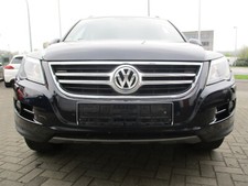 Stoßstange vorne VW Tiguan 5N DEEP BLACK LC9X Stoßfänger SRA schwarz