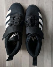 Adidas Powerlift Gewichtheber Schuhe 38 2/3 UK 5 1/2 schwarz Training  Fitness 