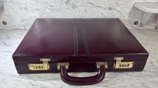 Vintage Aktenkoffer Bordeaux